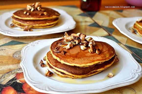 Dyniowe pancakes z przyprawami