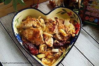 Polędwiczki z suszonymi pomidorami i warzywami