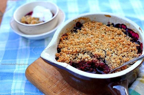 Crumble jagodowe