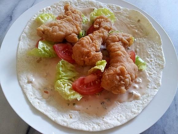 Tortilla z kurczakiem