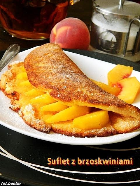 Suflet z brzoskwiniami