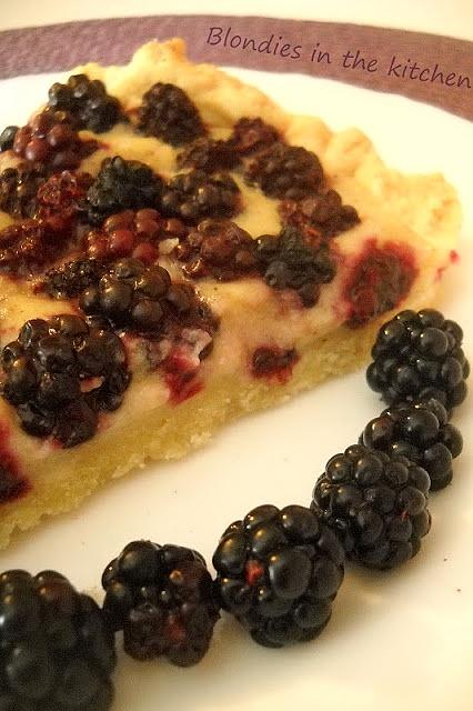 Tarta z jeżynami