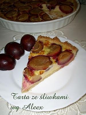 Tarta ze śliwkami według Aleex