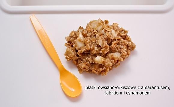 Owsianka szarlotkowa