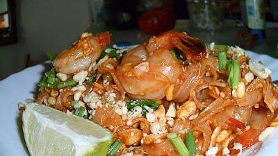 Pad Thai z krewetkami