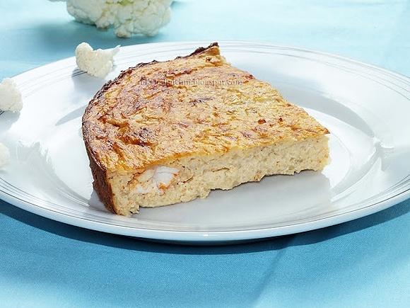 Tarta kalafiorowa bez mąki