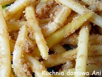 Fasolka szparagowa z bułką tatrą