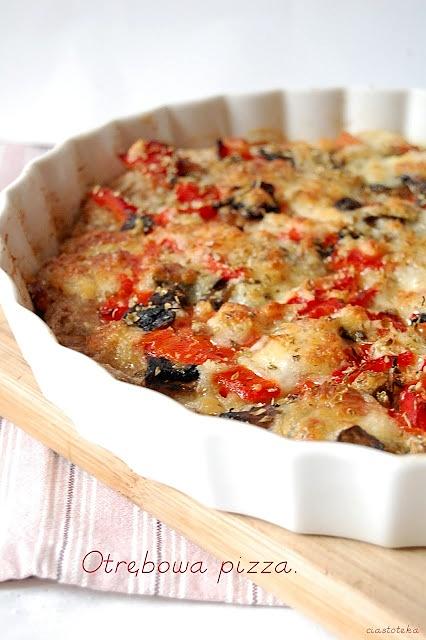 Zdrowa pizza z warzywami