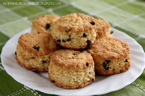 Cream scones pyszne kremowe skony