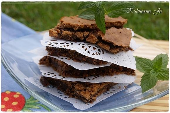 Mocno czekoladowe brownie