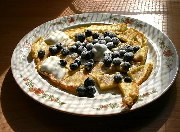 Urodzinowy omlet Bruna