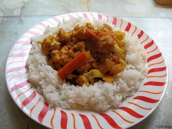 Curry z kalafiora