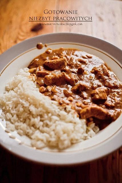 Curry z kurczakiem i kukurydzą