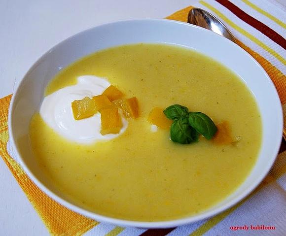 Zupa krem z cukinii i ziemniaków