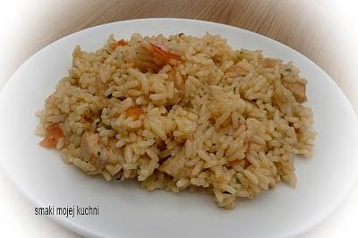 Risotto z kurczakiem i pomidorami