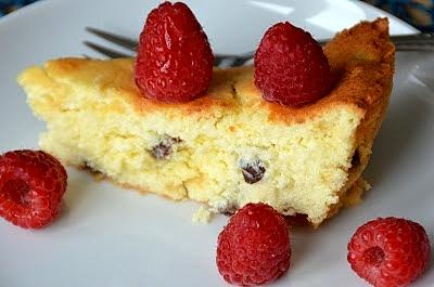 Sernik klasyczny pieczony bez kruchego spodu