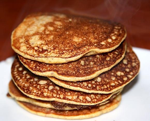 Banana pancakes na śniadanie