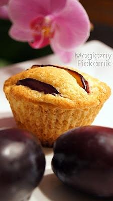 Muffiny ze śliwkami