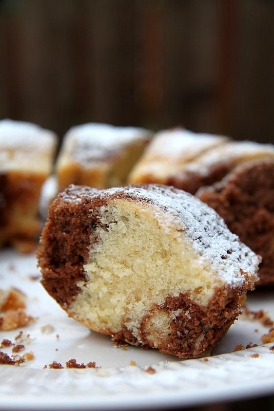 Babka marmurkowa czekoladowo-waniliowa