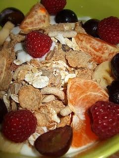 Musli z owocami