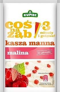 Kasza manna malinowa Kupiec