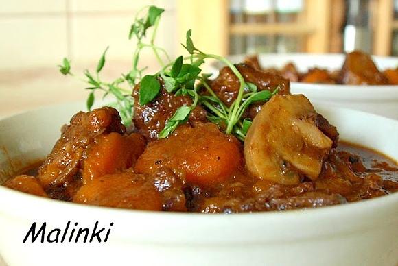 Wołowina po burgundzku - Boeuf Bourguignon