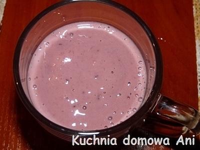 Koktajl malinowo-bananowy