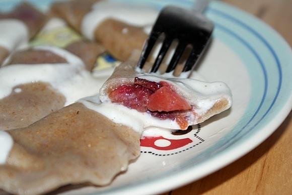 Pierogi z owocami