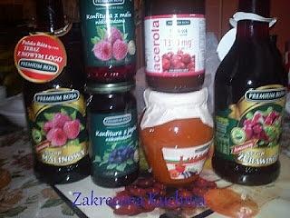 Syrop różano-malinowy od premium rosa - naturalne konfitury i soki