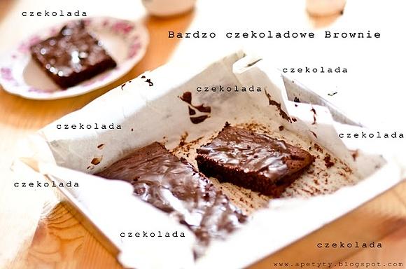 Bardzo czekoladowe Brownie