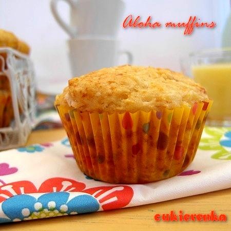 Aloha muffins - ananasowo-kokosowe babeczki z miodem