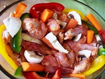 Kolorowy kurczak - przepis na aromatycznego i wizualnie apetycznego kurczaka