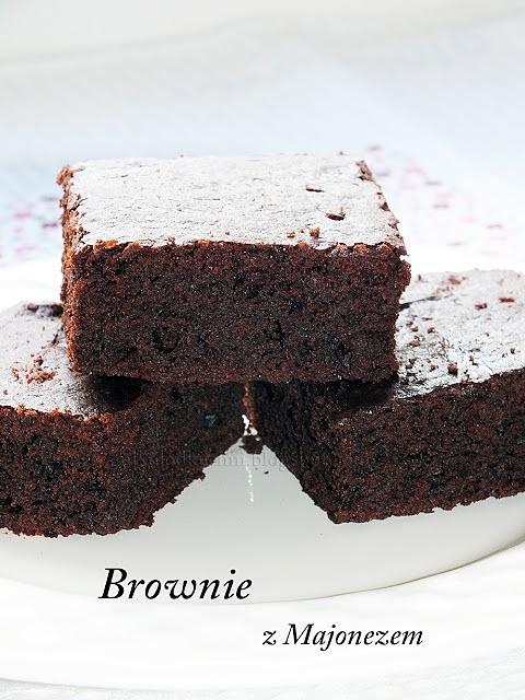 Brownie z majonezem