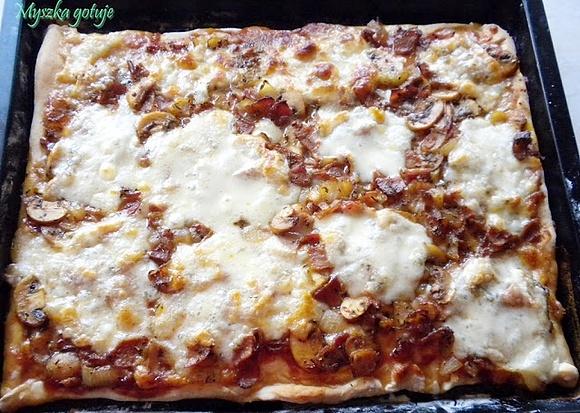 Na zgodę najpyszniejsza ekspresowa pizza z sosem barbecue