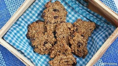 Lekkie ciasteczka owsiane bez cukru