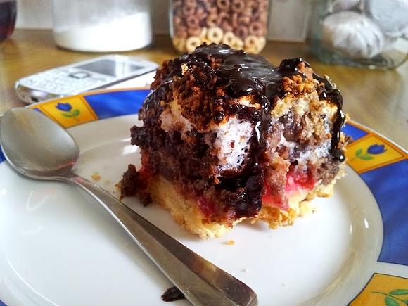 Pleśniak z porzeczkami i kakao