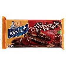Krakuski Paluszki z galaretką wiśniową Bahlsen