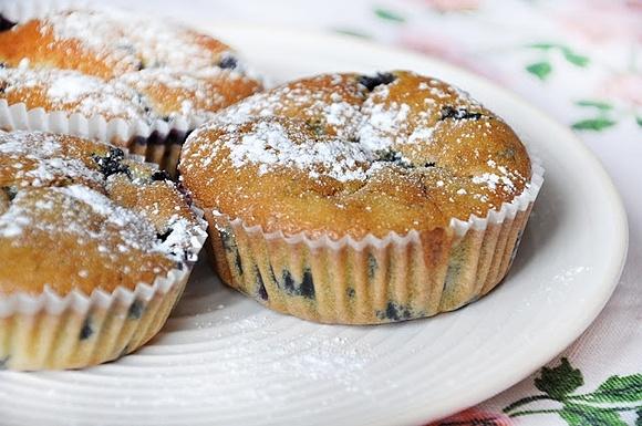 Muffinki z jagodami