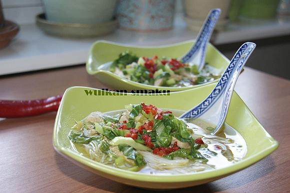 Zupa pho wietnamska aromatyczna i kolorowa