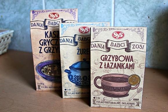 Kasza gryczana z grzybami od firmy Sys
