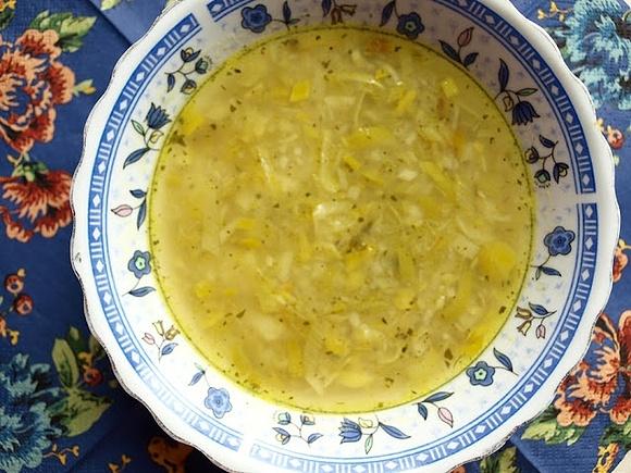Zupa ziemniaczano-porowa