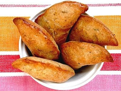 Żytnie pierożki z mięsem i soczewicą