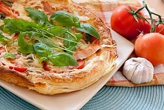 Nie-Pizza z rukolą