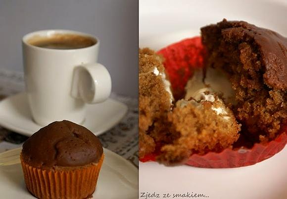 Kawowe muffiny z mascarpone i amaretto