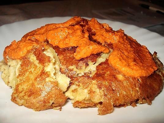 Wegańska tortilla de patatas