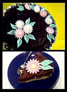 Czekoladowa tarta sernikowa