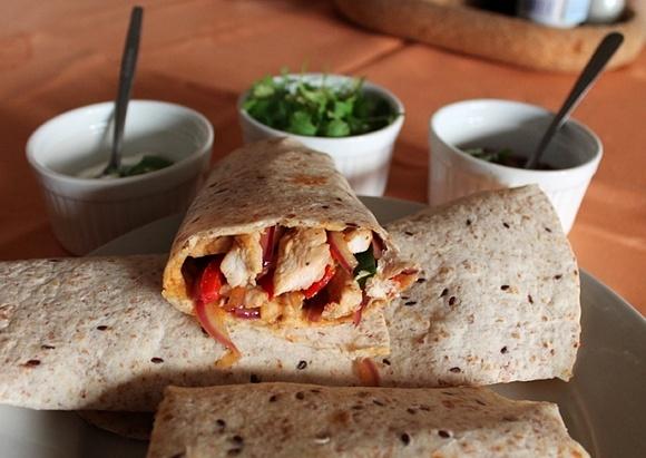Delikatne fajitas z kurczakiem