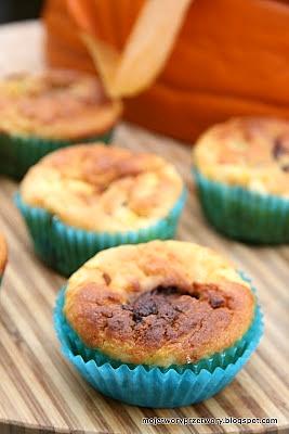 Muffinki orkiszowo-dyniowe