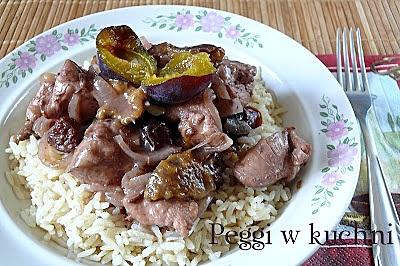 Kurczak w śliwkach