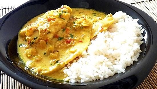 Ryba w sosie curry